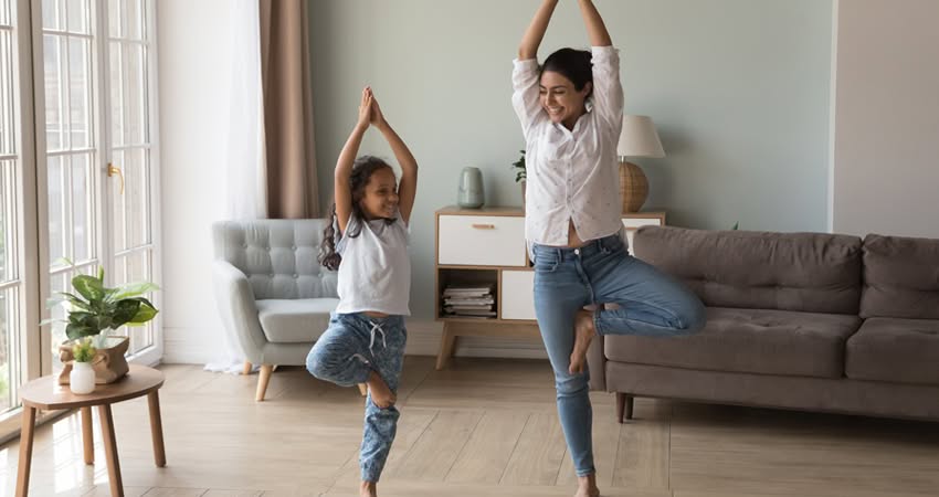 Eltern Kind Yoga in Wiesbaden